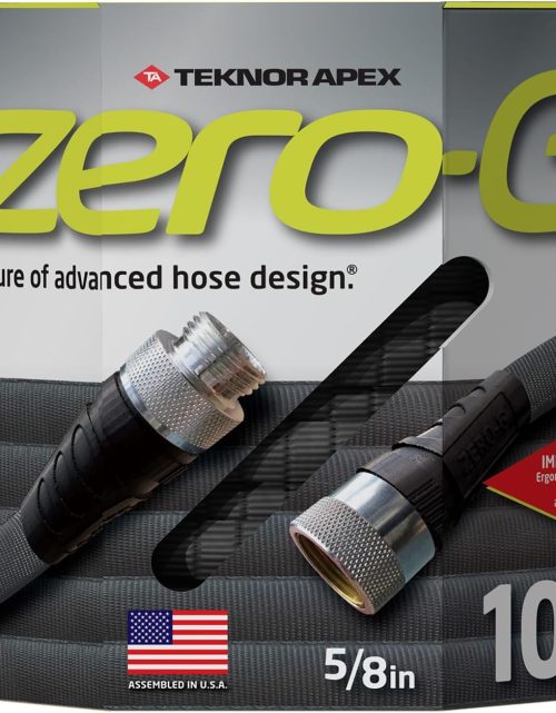 zero-G 4001-100 Garden Hose, 5/8" x 100', Gray